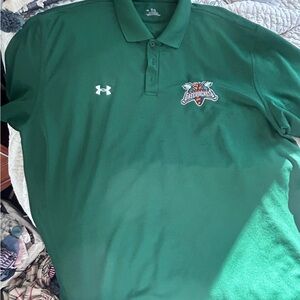 Augusta Greenjackets Under Armour Forest Green Polo Shirt men’s XL